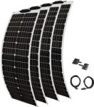  Rugalmas napelemkészlet, 100 W kimenet, intelligens töltési technológia, 200W -os napelemkészlet