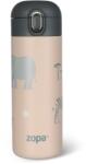Zopa Safari Szívószálas italtermosz, 400 ml