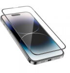 hoco. Folie de protecție ecran Hoco G16 pentru Apple iPhone 14 Pro, sticlă securizată, adeziv integral, 5D - neagră (fol/ec/hoc/g1/ai14p/st/fu/se/5d) - vexio