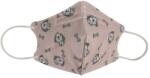  Gyermek FFP2 maszk, egyenként csomagolva, kiskutya rajzokkal, 5 rétegű, rózsaszín