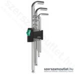 Wera 950/9 Hosszított imbuszkulcs készlet krómozott 9 részes (1, 5-10mm) (05073391001) (05073391001)