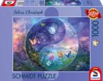 Schmidt Spiele Puzzle Schmidt din 1000 piese - Yin și Yang: Lumea fantastică a insectelor (58593) Puzzle
