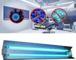 ProCart Állítható UVC baktericid lámpa reflektorral, 2x55W, sterilizáláshoz, 60 m2, IP20
