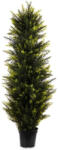 Art-Pol Díszcserje Cypress Műanyag Zöld 120x45x45cm (176099)