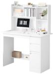 Rebiko Ifjúsági számítógépes íróasztal loft asztal könyvespolccal modern