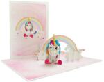 Kiriori Felicitare Kiriori Pop-up - Unicorn (13501)