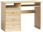 Komforttéka Janó Fenyő Íróasztal - 3 Fiókos