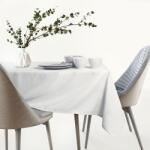 AmeliaHome Asztalterítő Empire fehér sima klasszikus 140x240 AmeliaHome