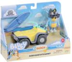 Bluey Set de joaca Bluey - Beach vehicle, cu figurina Figurina