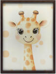  KERET FALI PLAKÁT ZSIRÁF NAGY PÖTTES 70x100 CM