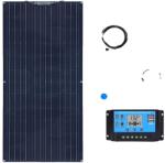  Napelem, nagy hatékonyságú, könnyű kialakítás, 100 W-os készlet