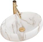 Rea Linda - Ovális Mosdó - Kerámia - 415x260 mm