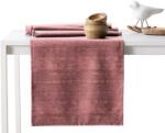 AmeliaHome Asztalterítő Vesta rózsa dombornyomott modern 115x250+35x250 AmeliaHome