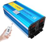  Nagy hatékonyságú teljesítmény -inverter, 8000W csúcsteljesítmény, EU standard aljzat, 8000W -os csúcs, 12V-220V 50Hz