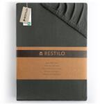  Lepedő AMBER grafitszürke dzsörzé 140-160x200 DecoKing