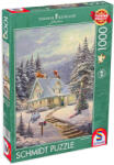 Schmidt Spiele Пъзел Schmidt от 1000 части - Коледна вечер (59935)