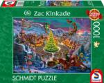 Schmidt Spiele Puzzle Schmidt din 1000 piese - Satul lui Moș Crăciun (58609) Puzzle