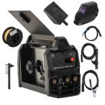 DDT PROFESSZIONÁLIS DDT MIG/MMA inverter/hegesztőgép csomag elektródákkal és huzallal, 350A + automatikus hegesztőálarc beállítással és kristályokkal
