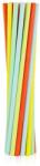 Amscan Pastel Colours Színes papír szívószál 12 db-os (MLG125924)