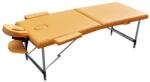 Zenet Masszázsasztal alumínium Zenet ZET-1044 M méretű, sárga (ZET-1044/M-YELLOW)