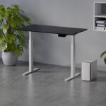  Profi elektromosan állítható magasságú íróasztal 138x67cm fekete | Dupla motor - Memória - USB - Nagy teherbírás | LVN System Control Pro