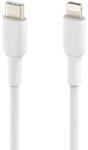 Belkin Cablu de date Belkin BOOST CHARGE, USB-C la Lightning, PVC, 1m (Alb) (BEL-0056)