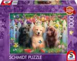 Schmidt Spiele Puzzle Schmidt din 1000 piese - Căței drăguți (58883) Puzzle