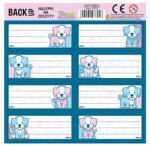 DERFORM Backup Kutyás 8 db-os füzetcímke (5901130090785)