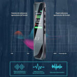 Spionescu Professzionális hangrögzítő, GL-82, 32 GB memória, MP3 és USB funkció, beépített akkumulátor, mini hangrögzítő