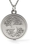 Atcom Jewelry ATCOM - Életfa Yin Yang Ezüst Medál Nyaklánc - 15 mm