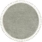  Szőnyeg kerek WELBEN szín olajzöld stílus boho r120 Hakano