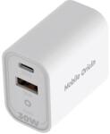 Mobile Origin Incarcator retea Mobile Origin MO14, USB/USB-C, 30W, Alb (FRL-TRVL30W-MO14)