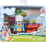Bluey Set de joaca Bluey - Gratarul din spatele curtii, cu figurina inclusa Figurina