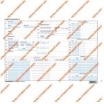  Formularul C. 0243-41/F/TAS A4 mincinos "Geanta de evidență a muncii (C.0243-41/F/TAS)