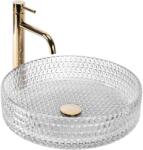 Rea Cristal - Üveg Mosdókagyló - 39 cm