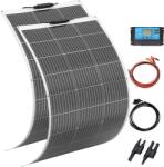  Rugalmas napelemes panel, 100 W teljesítmény, magas konverziós hatékonyság, 12 V 200 W -os készlet