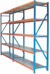 HD Regal FLEX300-X405 Salgó polcrendszer KOMPLETT 4 m (250 x 60 cm / 5 polc) - pepita