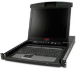 APC Switch KVM AP5808 APC 17 LCD KVM Console PS2/USB 1U with integrated 8 port analog KVM switch (AP5808)