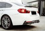  Csomagtartó spoiler, kompatibilis a BMW 4-es széria kabrió F33 2014-2020 M4 Design modellel, festetlen