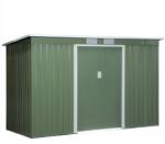 Outsunny Kerti Szerszámtároló 280x130x172cm, Zöld
