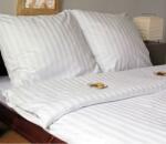  Damaszt ágynemű 180x200 Tivoli fehér csíkos 1 cm cipzár 140 g/m2 szatén szatén szatén