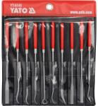 TOYA 6145 Tűlevelű Gyémánt Reszelő 140 MM Tok 10 Db (5906083961458)