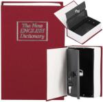 SPRINGOS Könyv alakú kis széf, piros, 16x11, 5x5, 5 cm-es széf (SPRI-HA5044)