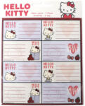  Hello Kitty Füzetcímke - 16 db-os Csomag