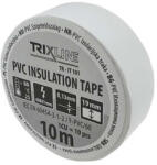  TRIXLINE PVC Szigetelőszalag - Fehér - 19mm x 10m