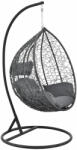 Bewello fészekhinta, Garden of eden Fészekhinta - szürke - 170 x 110 x 153 cm pr957 függőszék (pr957)