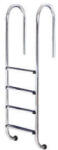  AquaLine Medence Létra - Rozsdamentes Acél - 4 Fokozatú - 1830 mm