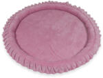 Vulpi Játszószőnyeg fodrokkal Fancy+ Velvet 120 cm Szín: rózsaszín
