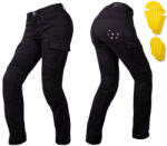  Női motoros farmernadrág W-TEC Komehana fekete 30/34