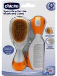 Chicco Fésű-Hajkefe természetes sörtékkel - narancssárga hajkefe (CH0065690)